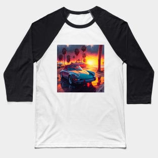 Leisure Cars Landscape Baseball T-Shirt